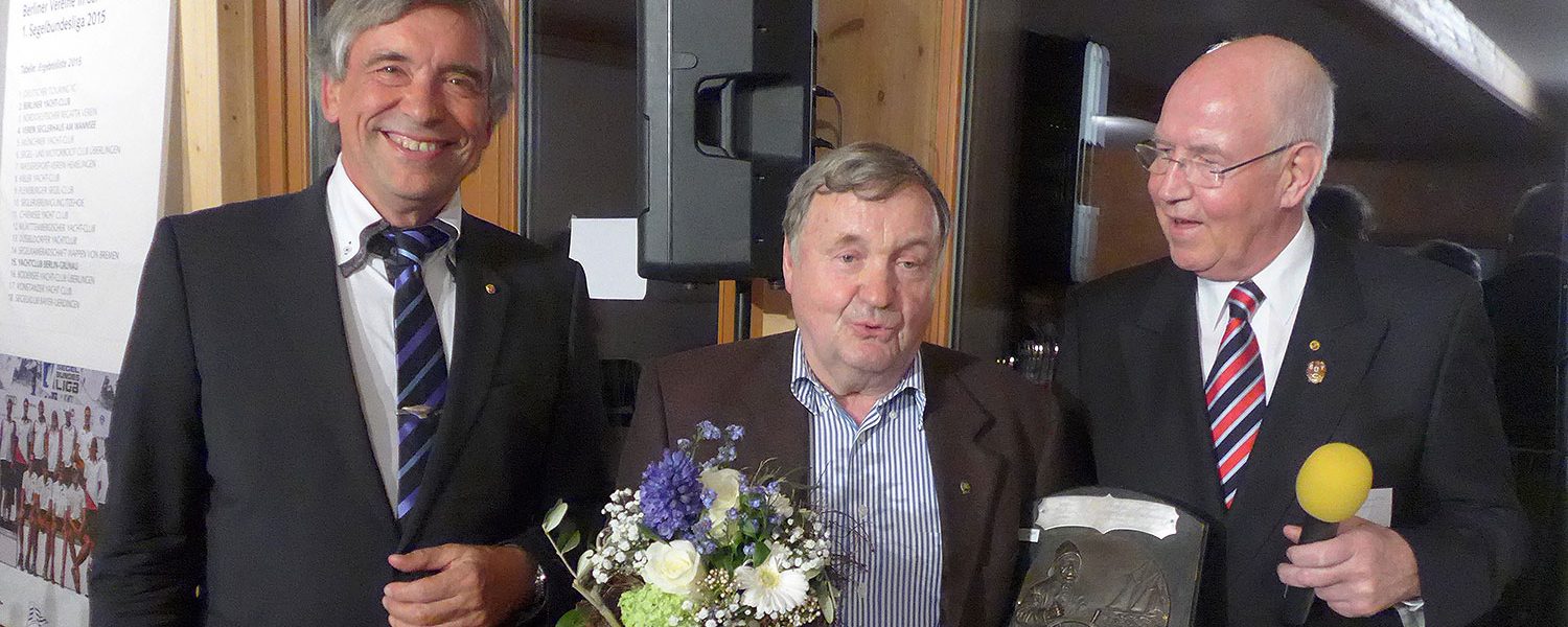 Captain's Dinner 2017: Axel Paul, Rolf Schlegel, Timm Gleier